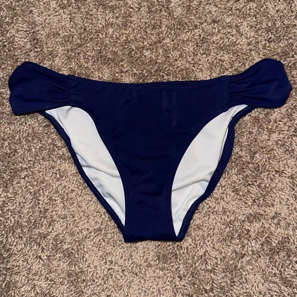 PINK Victoria’s Secret XS Navy Cheeky Bathing Suit Bottom